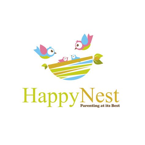 Create A Beautiful Illustration For Happy Nest Logo Design Contest
