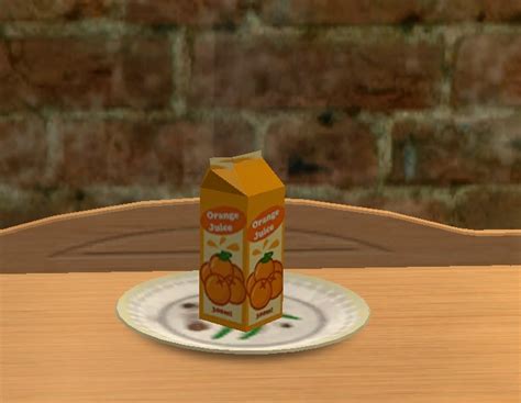 Orange Juice At Leo Sims Sims 4 Updates
