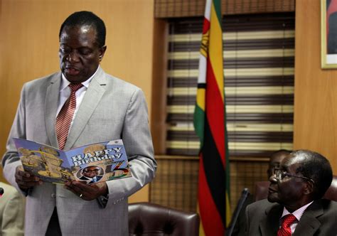 Mugabe Wanted Me Dead Zimbabwes Likely Next President Emmerson