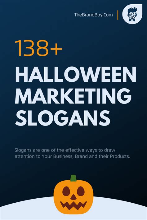 689 Scary Halloween Slogans And Taglines Generator Guide