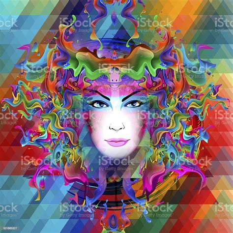 Abstract Woman Illustration Stock Illustration Download Image Now