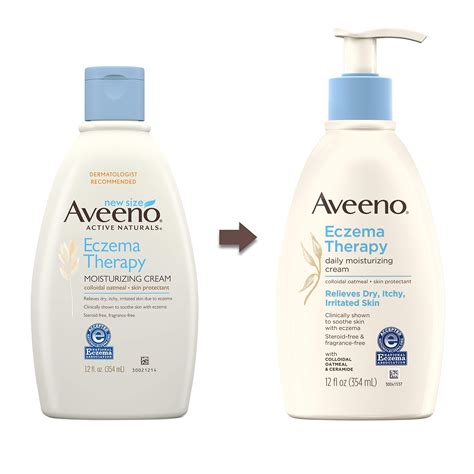 Aveeno Eczema Therapy Daily Moisturizing Cream For Sensitive Skin