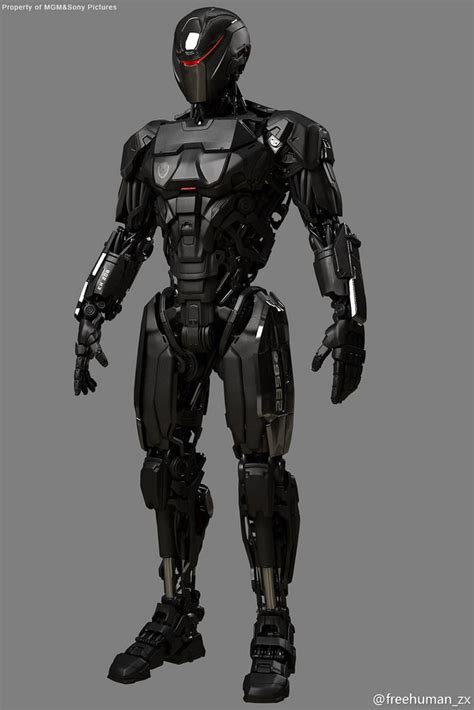 Robot Suit Image By Ellie Tang On 3d Futuristic Armour Robocop