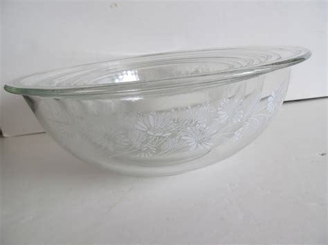 Set Daisy Pyrex Colonial Mist Mixing Bowl Pyrex Nesting Etsy