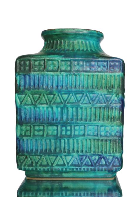 Bay Ceramic Vase Relief Decor Model 70 20 By Bodo Mans Etsy Ceramic
