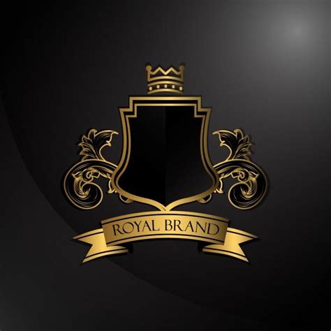 Free Vector Elegant Golden Logo Luxury Logo Design Design Studio