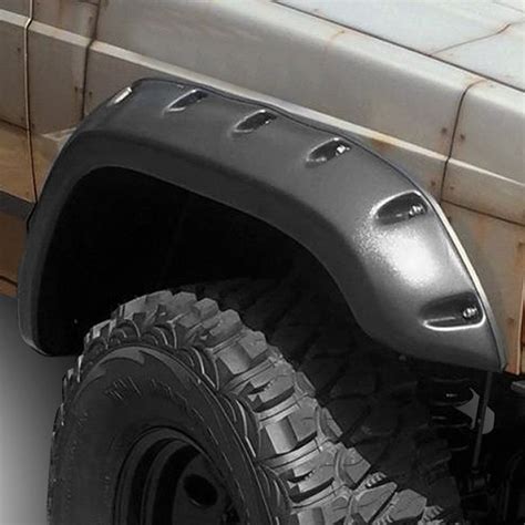 Rugged Ridge 1163410 All Terrain Black Front And Rear Fender Flares Kit