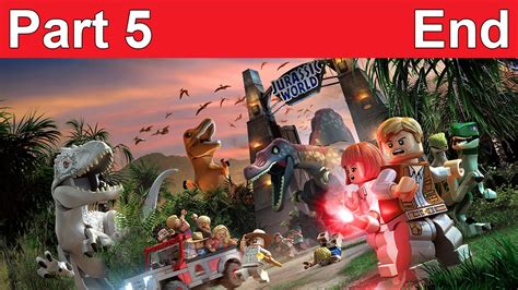 Lego Jurassic World Jurassic Park 3 Gameplay Walkthrough Lets Play Part 5 Ending No