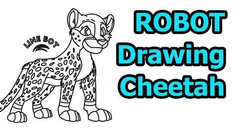 How To Draw A Cheetah Quick And Easy Drawing And Cartoon For Kids Youtube