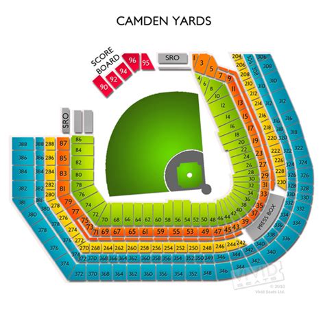 Camden Yards Event Information Camden Yards Tickets And Seating Charts