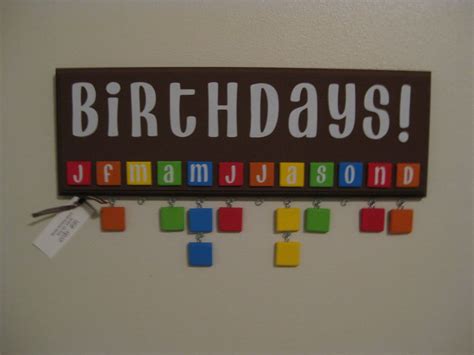 Birthdays Board Birthday Board Birthday Calendar Birthday Calendar