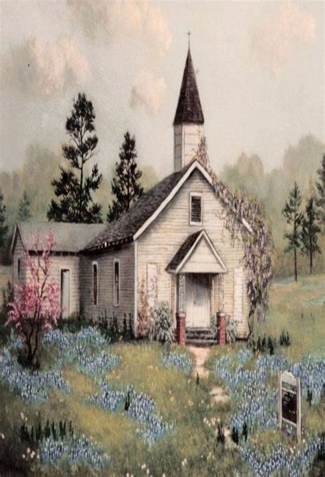 Country Church Old Country Churches Church Art