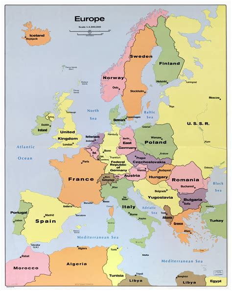 Old Maps Of Europe Detailed Old Political Physical Relief