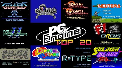 Pc Engineturbo Grafx 16 Top 20 Games 📥 Youtube