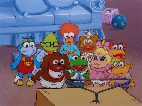 Rare Jim Hensons Muppet Babies Cel Setup From I Want My Muppet Tv
