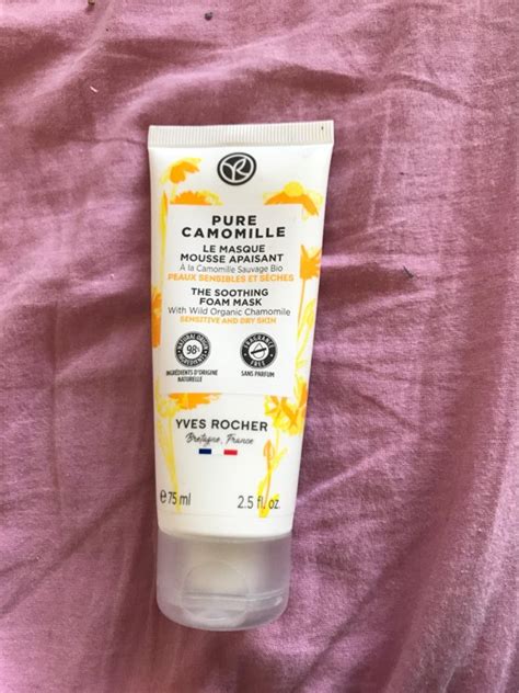 Yves Rocher Pure Camomille Le Masque Mousse Apaisant Inci Beauty