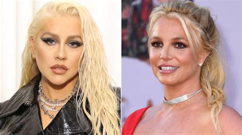 Christina Aguilera Says She Couldnt Be Happier For Britney Spears Now