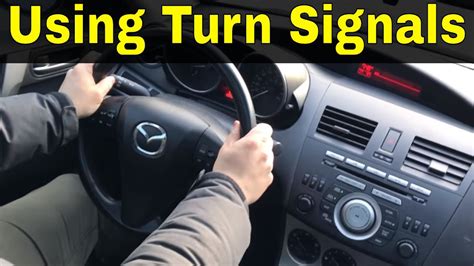 Turn Signals How And When To Use Them Driving Lesson Youtube