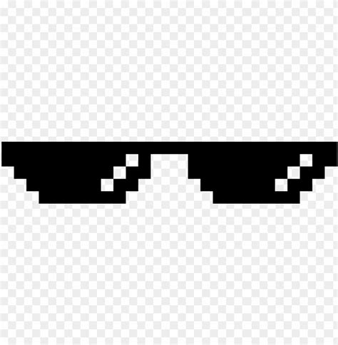 Mlg Glasses Green Screen Gafas Thug Life Png Transparent With Clear