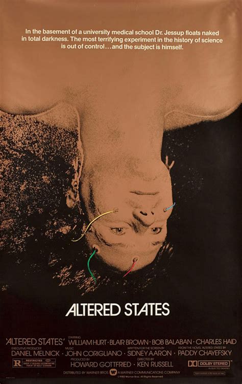 Altered States Original 1980 Us One Sheet Movie Poster Posteritati