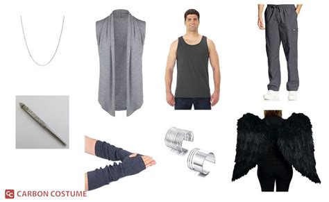 Make Your Own Amenadiel From Lucifer Costume Lucifer Costumes Diy Dress