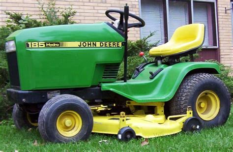 John Deere Tractors John Deere 185 Lawn And Garden Tractor Service