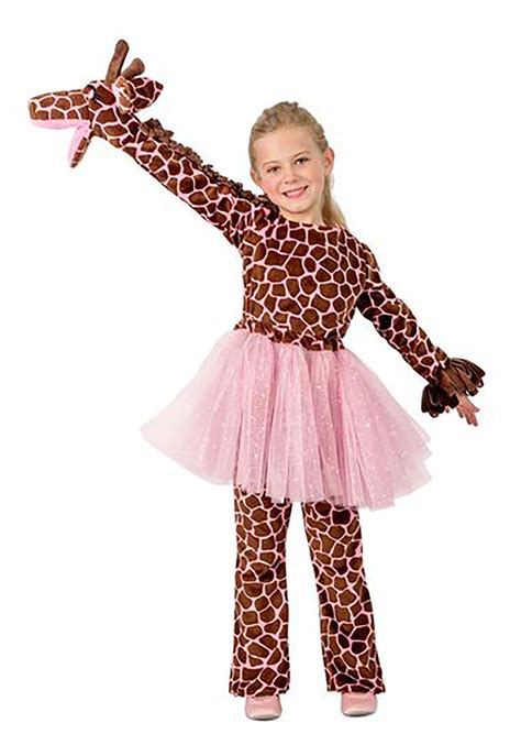 Puppet Giraffe Costume For A Girl
