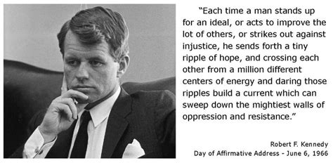 Robert Kennedy Ripple Of Hope Kennedy Quotes Inspirational Words
