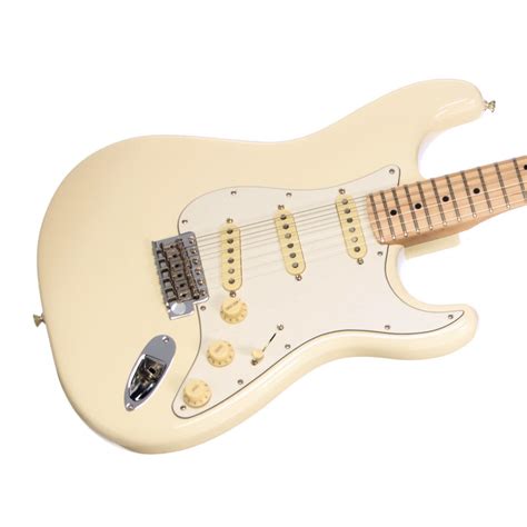 Fender American Performer Stratocaster Olympic White Maple Neck