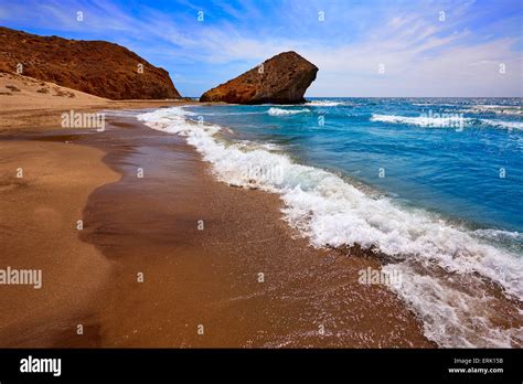 Almeria Playa Del Monsul Beach At Cabo De Gata In Spain Stock Photo Alamy