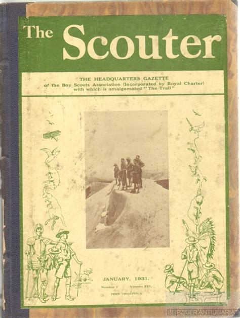 The Scouter Volume Xxv 1931 The Headquarters Gazette Of The Boy