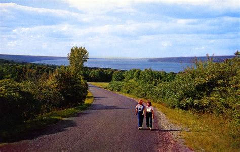 Taughannock falls state park to the south and seneca state park to the north offer hiking trails, beach swimming, and boat launch Cayuga Lake Taughannock Falls State Park Between Ithaca an ...
