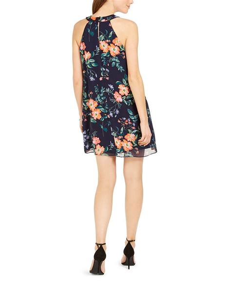 Vince Camuto Floral Print Shift Dress Macys