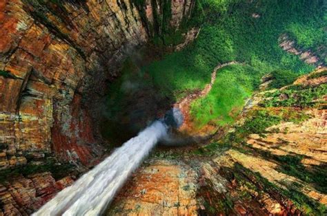 Dragon Falls Venezuela Waterfall Beautiful Places Earth Pictures