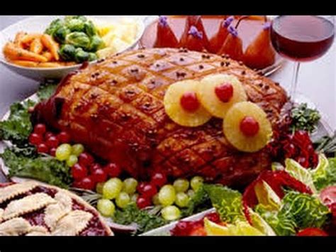 Te van a faltar días para hacer tanta receta! Jamón con glaseado de zarzamora y piña para navidad ...
