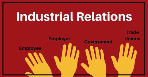 Here is more information about employee relations: Industrial Relations Strategy - ADRDAILY.com