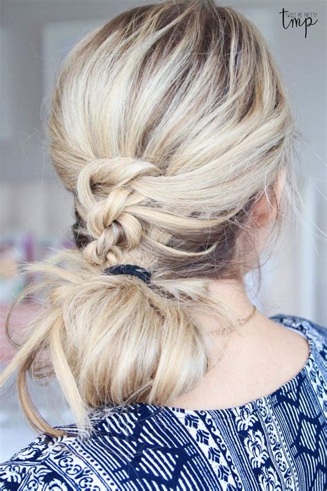 Cute Knotted Half Up Hairstyle Twist Me Pretty