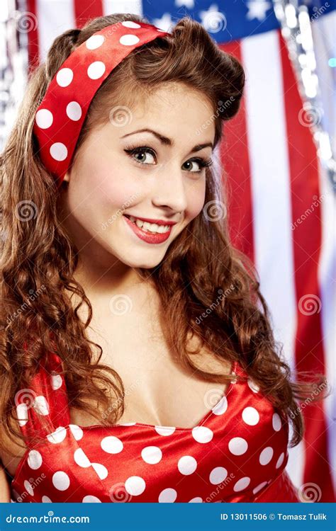 Pretty Sexy Pin Up Girl Royalty Free Stock Image Image 13011506