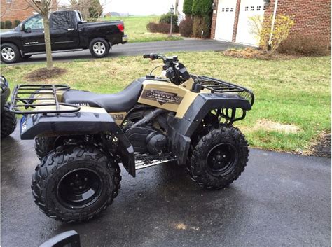 This yamaha grizzly 600 has been sitting in the lower driveway for awhile waiting for me to troubleshoot a no spark engine. 2001 Yamaha Grizzly Motorcycles for sale