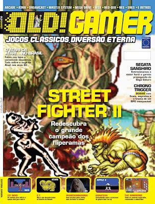 Revista Old Gamer Clássicos do Super Nintendo Jogos Roms