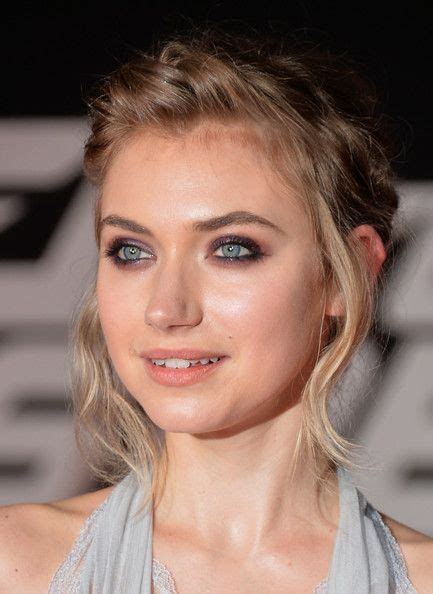 Imogen Poots Attends The Need For Speed Premiere Hair John D Starworks Artists Imogen