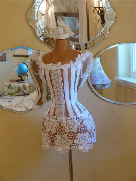 Vintage Inspired Dress Form Mannequin Wasp Waist Fashion Designer