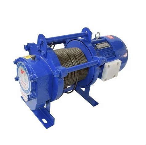 3 Phase Electric Winch 1 Ton For Pulling Modeltype Kcd At Rs 35000