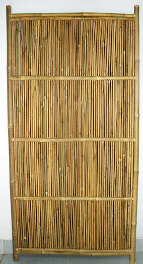 Framed Bamboo Panel