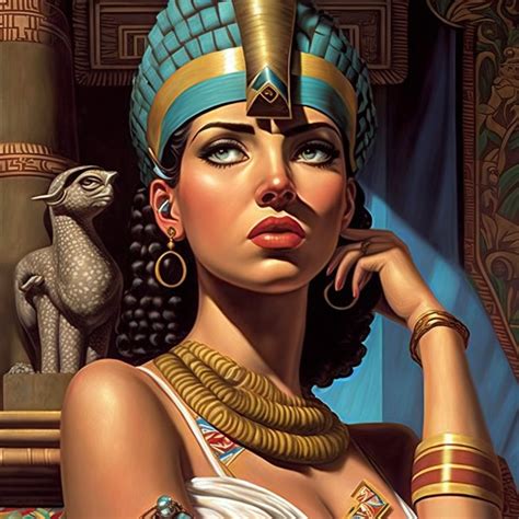Cleopatra In 2023 Ancient Egyptian Women Egypt Concept Art Ancient