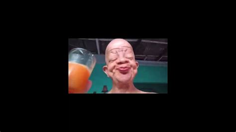 Bald Guy Drinks Orange Juice Youtube