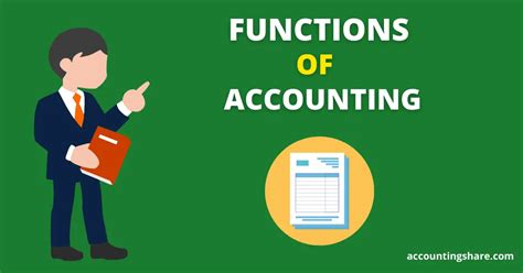 Top 10 Functions Of Accounting With Pdf Accounting Share