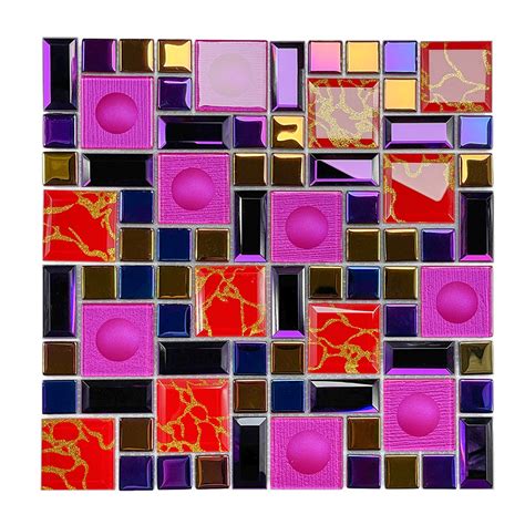 Glass Mosaic Tiles A24002 Gaudi