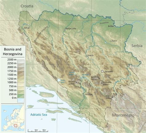 Zemljopis Bosne I Hercegovine Wikiwand