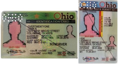 Ohio Drivers License Number Location On Card Real Id Drivers License